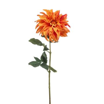 Artificial dahlia flower NIRVATHIA, orange, 55cm Artificial dahlia flower NIRVATHIA, orange, 55cm