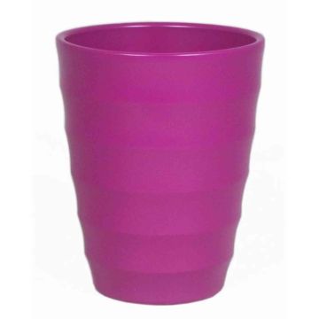 Orchid planter IZEH, ceramic, pink matt, 7"/17cm, Ø5.5"/14cm Orchid planter IZEH, ceramic, pink matt, 7"/17cm, Ø5.5"/14cm