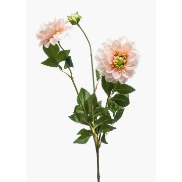 Artificial Dahlia NAXOS with blooms, pink and green, 70cm, Ø10–11cm Artificial Dahlia NAXOS with blooms, pink and green, 70cm, Ø10–11cm