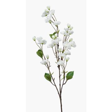 Decorative ornamental cherry branch AKEMI with blossoms, white, 90cm Decorative ornamental cherry branch AKEMI with blossoms, white, 90cm
