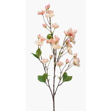 Decorative ornamental cherry branch AKEMI with blossoms, salmon, 90cm Decorative ornamental cherry branch AKEMI with blossoms, salmon, 90cm
