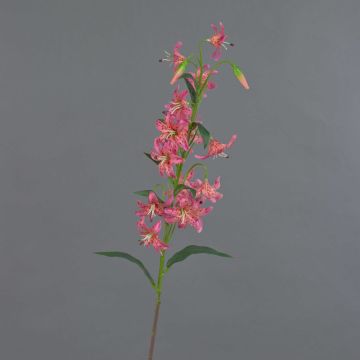 Artificial flower, tiger lily ARAMAIO, pink, 80cm, Ø13cm Artificial flower, tiger lily ARAMAIO, pink, 80cm, Ø13cm