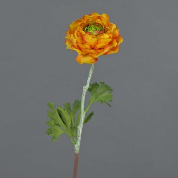 ELORIO artificial ranunculus, orange-green, 50 cm, Ø 10 cm ELORIO artificial ranunculus, orange-green, 50 cm, Ø 10 cm