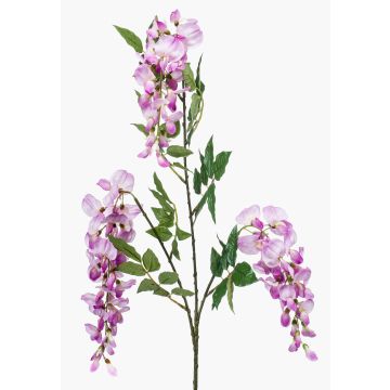 Artificial wisteria branch ONORATO with flowers, purple, 70cm Artificial wisteria branch ONORATO with flowers, purple, 70cm