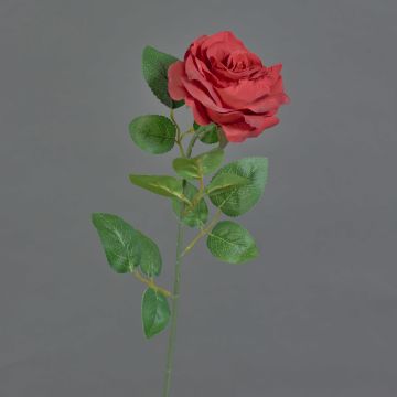 PEZOS artificial rose, red, 60cm, Ø10cm
