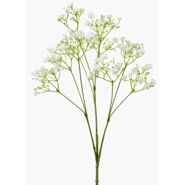 Artificial gypsophila LITAGO, white, 70cm, Ø1.5cm