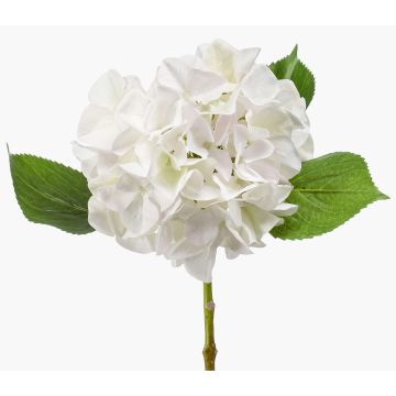 Artificial hydrangea AMARILDO, white and green, 50 cm, Ø 16 cm Artificial hydrangea AMARILDO, white and green, 50 cm, Ø 16 cm