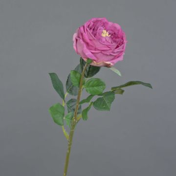 Fake rose (Kohl rose) CATINCA, pink, 60 cm, Ø 9 cm Fake rose (Kohl rose) CATINCA, pink, 60 cm, Ø 9 cm