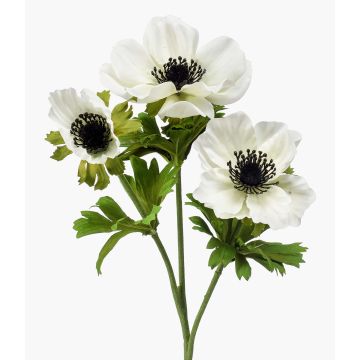Artificial anemone RUBINA, white, 55 cm, Ø 4–10 cm Artificial anemone RUBINA, white, 55 cm, Ø 4–10 cm