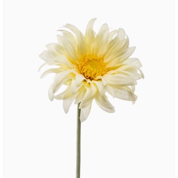 Artificial gerbera BILFON, light yellow, 50 cm Artificial gerbera BILFON, light yellow, 50 cm