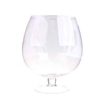 Large cognac glass LIAM, clear, 15"/38cm, Ø9"/23cm, Ø12"/31cm