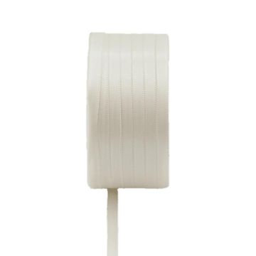 VIPKE double satin ribbon, cream, 50m, 6mm VIPKE double satin ribbon, cream, 50m, 6mm