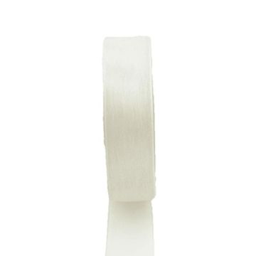 Organza band OSNA, cream, 164ft/50m, 10mm Organza band OSNA, cream, 164ft/50m, 10mm