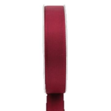WIARA polyester gift ribbon, dark red, 50m, 25mm