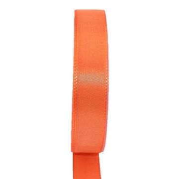 WIARA polyester gift ribbon, orange, 50m, 25mm