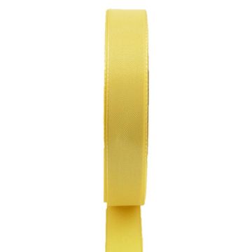 WIARA polyester gift ribbon, yellow, 50m, 25mm