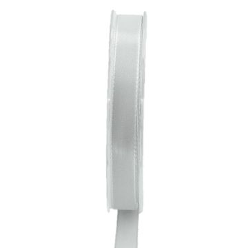 WIARA polyester gift ribbon, grey, 50m, 15mm