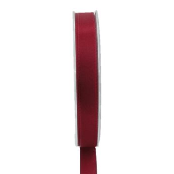 WIARA polyester gift ribbon, dark red, 50m, 15mm WIARA polyester gift ribbon, dark red, 50m, 15mm