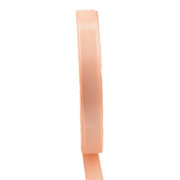 WIARA polyester gift ribbon, apricot, 50m, 15mm