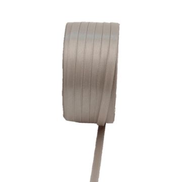VIPKE double satin ribbon, taupe, 50m, 6mm