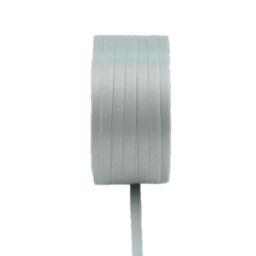 VIPKE double satin ribbon, light grey, 50m, 3mm