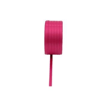 Twin satin ribbon VIPKE, fuchsia, 164ft/50m, 3mm Twin satin ribbon VIPKE, fuchsia, 164ft/50m, 3mm