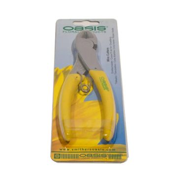 OASIS® wire cutters with rubberised handles, yellow OASIS® wire cutters with rubberised handles, yellow
