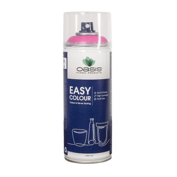 OASIS® Easy Colour Spray, solvent-based, pink, 400ml OASIS® Easy Colour Spray, solvent-based, pink, 400ml