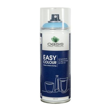 OASIS® easy Colour Spray, solvent-based, light blue, 400ml OASIS® easy Colour Spray, solvent-based, light blue, 400ml
