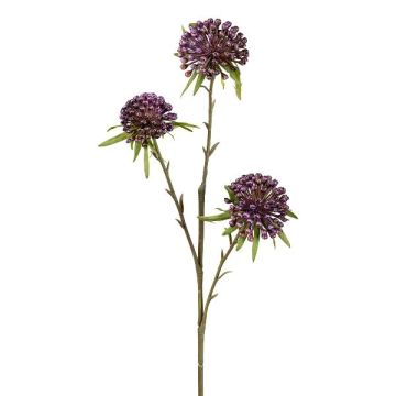 Artificial allium branch GLORF, purple, 24"/60cm Artificial allium branch GLORF, purple, 24"/60cm