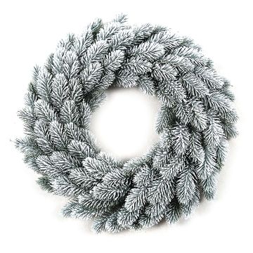 INARI artificial fir wreath, snow-effect, Ø45cm INARI artificial fir wreath, snow-effect, Ø45cm