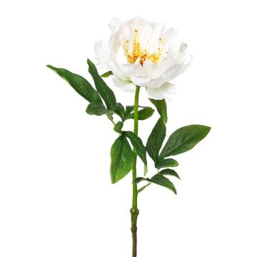 False flower Peony PEFIN, white, 20"/50cm False flower Peony PEFIN, white, 20"/50cm