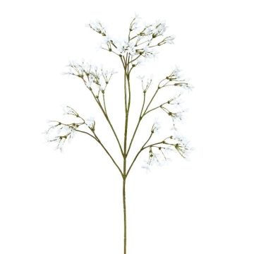Artificial jasmine branch STROMEL, white, 26"/65cm