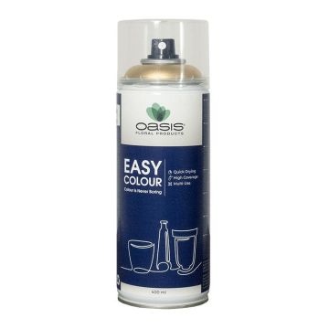 OASIS® Easy Colour Spray, solvent-based, metallic gold, 400ml OASIS® Easy Colour Spray, solvent-based, metallic gold, 400ml