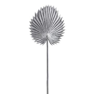 Artificial Washingtonia KIVAN palm frond, silver, 18"/45cm Artificial Washingtonia KIVAN palm frond, silver, 18"/45cm
