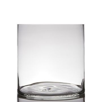 Candle vase cylinder SANSA EARTH, clear, 12"/30cm, Ø12"/30cm Candle vase cylinder SANSA EARTH, clear, 12"/30cm, Ø12"/30cm