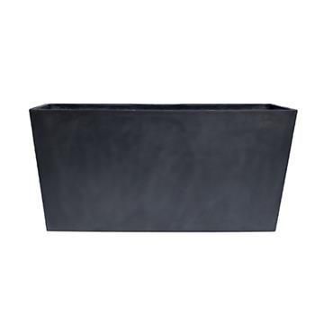 Planter ANDIF made from wood-concrete, black, 3ftx13"x19"/100x32x49cm Planter ANDIF made from wood-concrete, black, 3ftx13"x19"/100x32x49cm