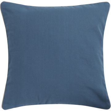 Decorative cushion VALENDA, navy blue, 18"x18"/45x45cm