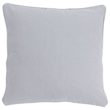 Decorative cushion VALENDA, light grey, 18"x18"/45x45cm