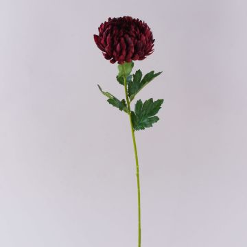 HIKJUN artificial chrysanthemum, burgundy, 65 cm, Ø 12 cm HIKJUN artificial chrysanthemum, burgundy, 65 cm, Ø 12 cm