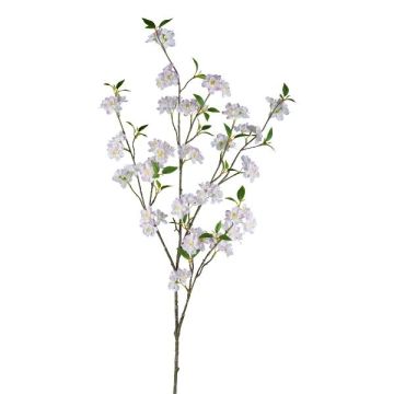 Decorative Japanese flowering cherry branch FYNLOK with flowers, light pink, 4ft/125cm