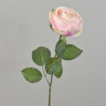 Artificial rose FINAKAS, pink, 65 cm, Ø9 cm