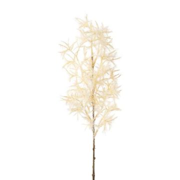 Decorative branch Cotinus coggygria SLANDE with flowers, cream, 18"/45cm