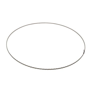 OASIS® wire ring made from corrugated flat wire, grey, Ø30cm