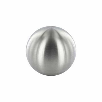 Steel ball MIROH, mat silver, Ø3.9"/10cm Steel ball MIROH, mat silver, Ø3.9"/10cm