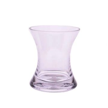 LIZET decorative glass vase, clear, 17.5 cm, Ø15.2 cm LIZET decorative glass vase, clear, 17.5 cm, Ø15.2 cm