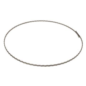 OASIS® wire ring made from corrugated flat wire, grey, Ø8"/20cm OASIS® wire ring made from corrugated flat wire, grey, Ø8"/20cm
