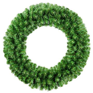Artificial fir wreath KIRKENES, green, Ø55cm Artificial fir wreath KIRKENES, green, Ø55cm