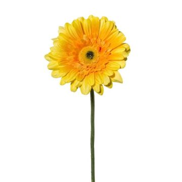 Artificial gerbera VORNEK, yellow, 26"/65cm Artificial gerbera VORNEK, yellow, 26"/65cm