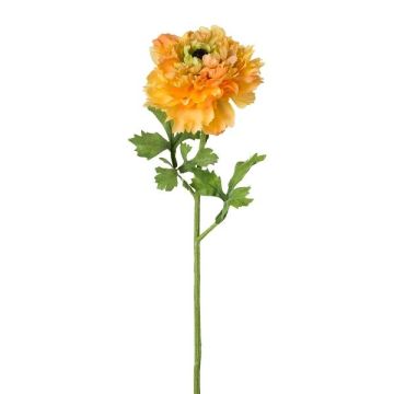 Artificial ranunculus SLANK, orange, 18"/45cm Artificial ranunculus SLANK, orange, 18"/45cm